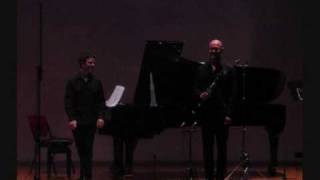 Free improvisation on Tosca quotE lucevan le stellequot for clarinet and piano [upl. by Ettinger]