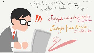 Exercice avec un coefficient de répartition des charges fixes uniforme [upl. by Aineles]