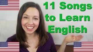 11 Songs for English Fluency Learn English With Music [upl. by Atiekal]