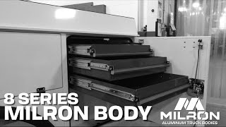 Pass Through Service Body  Deep Drawers  Milron 8 Foot Body PART 2 [upl. by Rebe]