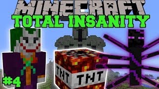 Minecraft Total Insanity Modded Survival  SUPERHERO ORES  EP 4 EPS5  Insane Mods Survival [upl. by Rebmyk]