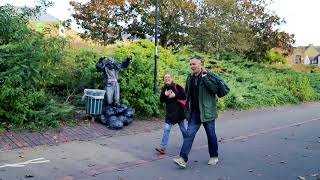 Bin Trash Garbage Bag  Scare Prank [upl. by Leamsi]