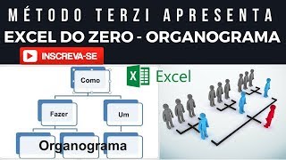 EXCEL DO ZERO  ORGANOGRAMA [upl. by Auqenat]