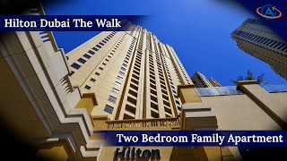 Hilton Dubai The Walk  GREAT 4 APART JUMEIRAH HOTEL [upl. by Mcmillan286]