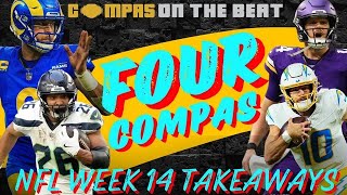 Worst possible matchup for each NFL playoff team Rams should avoid Eagles  Four Compas [upl. by Aicitan626]