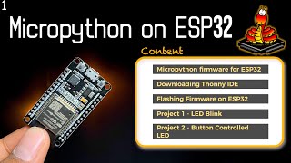 Easy to use than Arduino  Getting Started with Micropython on ESP32  Micropython series EP1 [upl. by Beitnes396]