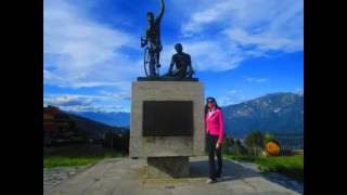 Madonna del Ghisallo e Museo del Ciclismo a Magreglio CO [upl. by Monetta]