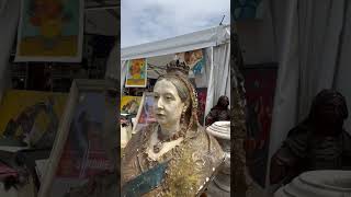 Queen Victoria spotted at Ardingly Antiques Fair [upl. by Atiuqahc]