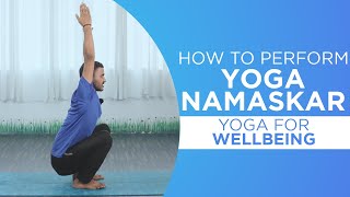 Sadhguru Yoga Namaskar  Yoga for Wellbeing  How to Perform  Yog4Lyf [upl. by Nnorahs282]