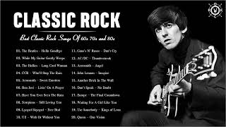 Classic Rock Greatest Hits 60s 70s and 80s  Classic Rock Songs [upl. by Peednus299]