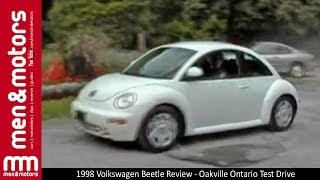 1998 Volkswagen Beetle Review  Oakville Ontario Test Drive [upl. by Siocnarf]