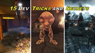 15 Dev Tricks and Secrets from Black Ops 2 Zombies [upl. by Ziegler]