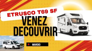 CAMPINGCAR ETRUSCO T69 SF GROUPE HYMER  UNE AFFAIRE [upl. by Annasoh]