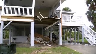 Residents survive tornado that ripped through South Carolina beach [upl. by Enomed443]