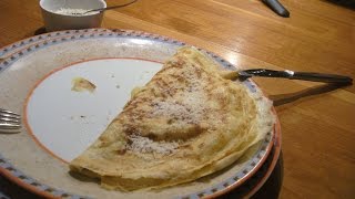 German Apple Pancakes  Apfelpfannkuchen [upl. by Ridinger]