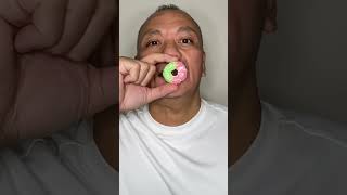 👂 ASMR AMOS FREEZE DRIED CANDY supersour chewinggums sahalesnacks [upl. by Hodges]