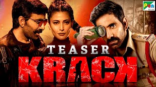 Krack  Official Hindi Dubbed Movie Teaser  Ravi Teja Shruti Haasan  ComingSoon [upl. by Takashi8]