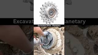 Excavator Drive  Planetary Gear Mechanism ✅ 3ddesign engineering 3dprinting excavator 3dcad [upl. by Ained]