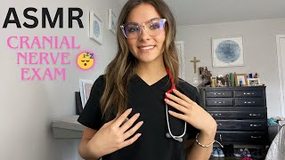 ASMR tingliest cranial nerve exam 😴 [upl. by Nuhsal]