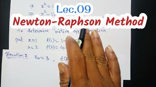 Newton raphson method  Numerical methods [upl. by Avery]