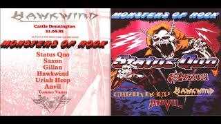 Hawkwind  21st August 1982 Castle Donington Monsters of Rock [upl. by Kirad]