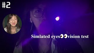 ASMR  Episode 2 剧情模拟 Simulated sleep aid  Multivoice  Eye👀 examination asmr [upl. by Byrd]