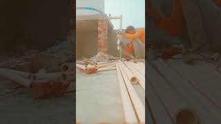 💯 Water tank fitting 🌍 hardwork plumberlife viralshorts viralvideo youtubeshorts construction [upl. by Ahsyekat]