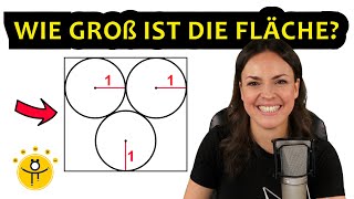 Ein schönes Geometrie Rätsel – Berechne die Fläche [upl. by Yekram369]