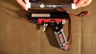 RetroArms CNC gearbox review and assembling [upl. by Lashar]