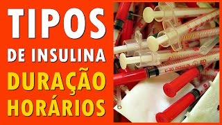 Tipos de Insulina  NPH e Regular  Existentes Ação Rápida Ministério da Saúde Diabetes Tem Cura [upl. by Sheree]