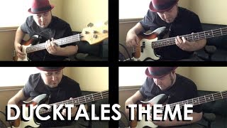 Ducktales Theme Bass Cover [upl. by Eneleahcim]