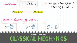 Lec 15 Hamiltons Equations of Motion  Hamiltonian  PROBLEM SOLVING [upl. by Meesan933]