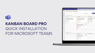 Virto Kanban Board Quick installation from MS Teams [upl. by Vite]