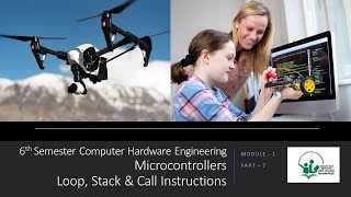 AVR Microcontroller  Loop  Stack  Call  Instructions [upl. by Airt796]