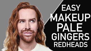 Mastering Mens Makeup A Pro Guide for Redheads Gingers [upl. by Maible]