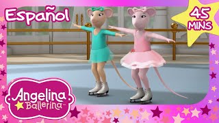 Patinaje en Hielo  Felices Fiestas para Niños  Episodios Completos  Angelina Ballerina [upl. by Prentice]