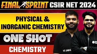 CSIR NET Physical amp Inorganic Chemistry One Shot  CSIR NET Chemical Sciences  CSIR NET 2024 Exam [upl. by Naujek551]