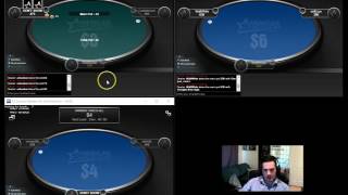 Americas Cardroom Jackpot SnG Training Part 1 [upl. by Ellenrad]