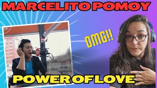 Marcelito Pomoy quotThe Power of Lovequot Celin Dion cover First Time Reaction [upl. by Clayton918]