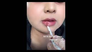 NYX Butter Gloss  Praline [upl. by Legin]