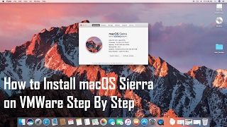 How to Install macOS Sierra on Vmware  Hackintosh  Step By Step [upl. by Kudva]