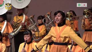 KYOTO TACHIBANA HIGH SCHOOL GREEN BAND GREEN BAND FESTIVAL1  ROSE PARADE 2018 GROUP【GBA Official】 [upl. by Berthe]