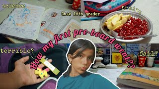 Did my Maths Preboard go as PLANNED  Study Vlog 💗  CBSE 10th Grader [upl. by Faustine709]