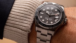 Rolex YachtMaster 42 finally debuts in RLX Titanium  Watches amp Wonders 2023 [upl. by Ingmar]