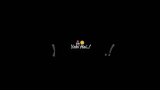 Mera dil churaya hai black screen whatsapp status [upl. by Hgeilhsa]