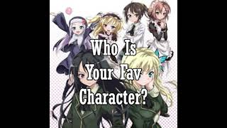 Who is your Favorite Haganai I dont have many friends Character bokuwatomodachigasukunai [upl. by Notslar]