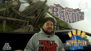 Bandit  Movie Park Germany  Ride Review [upl. by Ardnaiek994]