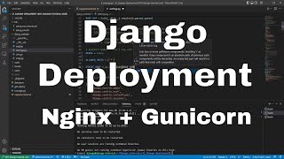 Django Tutorial  Deploy Django to the production server with Gunicorn and Nginx 21 [upl. by Anitsuga]