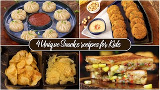 Easy Snacks Recipes for Kids  Evening Snacks Recipe  Instant Snacks at Home  Veg Snacks for Party [upl. by Faludi]