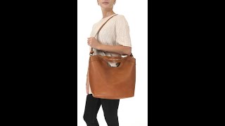 Madewell The Sydney Cutout Tote in Leather SKU 9910026 [upl. by Orvie]